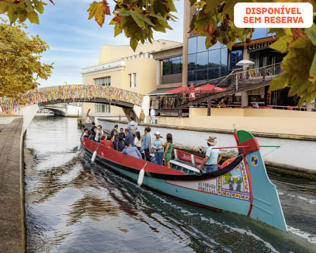 Bilhetes de Passeio em Barco Moliceiro para toda a Família! Aveiro Moments