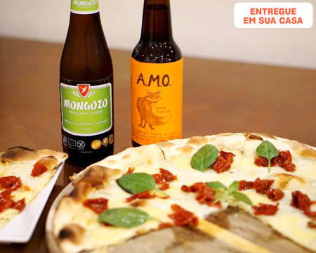 Entrega Grátis em Casa - Lisboa | Pizzas Biológicas & Cerveja Artesanal para Dois | In Bocca al Lupo