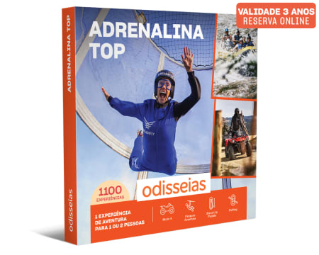 Adrenalina Top | 1100 Experiências