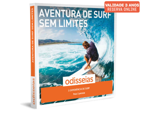 Aventura de Surf Sem Limites | 30 Locais à Escolha