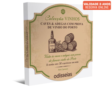 Caves & Adegas com Prova de Vinho do Porto | 30 Experiências à Escolha Caves & Adegas com Prova de Vinho do Porto | 30 Experiências à Escolha