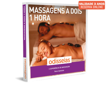 Massagens a Dois 1 Hora | 30 Experiências à Escolha