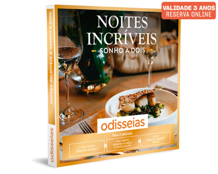 Noites Incríveis & Sonho a Dois | 300 Estadias à Escolha