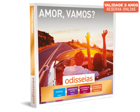 Amor, vamos | 2500 Experiências à Escolha Amor, vamos | 2500 Experiências à Escolha