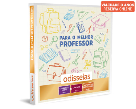 Para o Melhor Professor | 300 Experiências à Escolha Para o Melhor Professor | 300 Experiências à Escolha