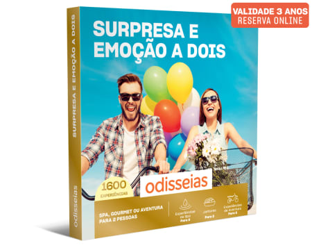 Surpresa e Emoção a Dois | 1600 Experiências Surpresa e Emoção a Dois | 1600 Experiências