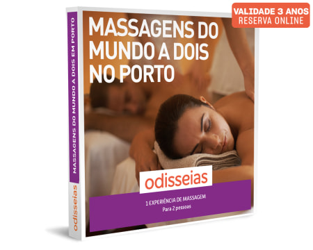 Massagens do Mundo a Dois no Porto | 25 Experiências à Escolha