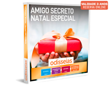 Amigo Secreto - Natal Especial | 4500 Experiências à Escolha