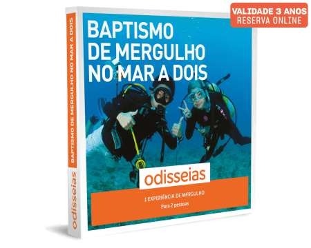 Baptismo de Mergulho no Mar a Dois | 13 Experiências à Escolha