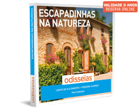 Escapadinhas na Natureza | 170 Estadias à Escolha