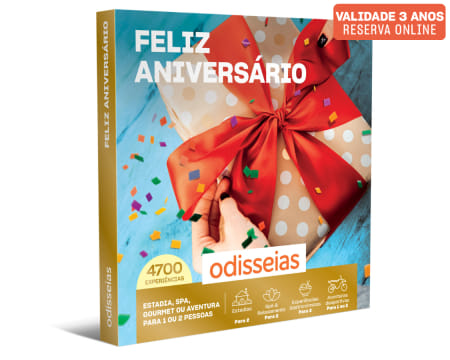 Feliz Aniversário | 4700 Experiências