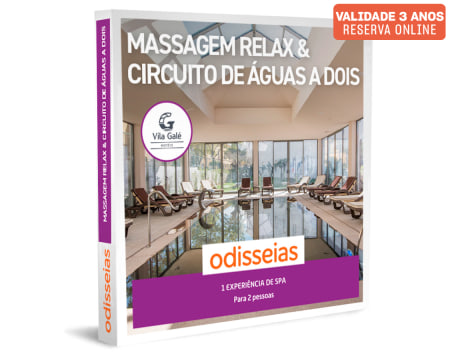 Massagem & Circuito Águas a Dois | Satsanga Spa Wellness Vila Galé | 10 Locais à Escolha