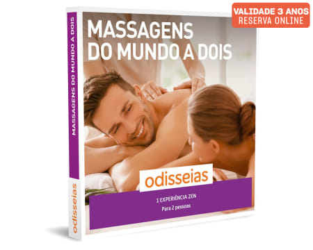 Massagens do Mundo a Dois | 100 Experiências à escolha