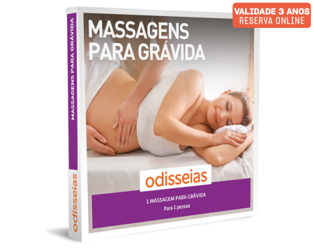 Massagens para Grávida | 40 Experiências à Escolha
