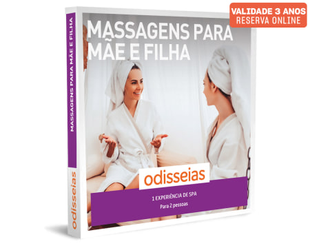 Massagens para Mãe e Filha | 100 Experiências à Escolha