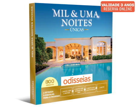 Mil & Uma Noites Únicas - 1 Noite com Opção Jantar, Acesso ao Spa ou Actividade | 800 Hotéis