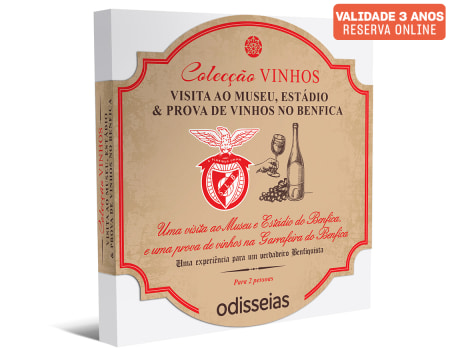 Sport Lisboa e Benfica | Visita ao Museu, Estádio & Prova de Vinhos no Benfica