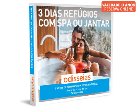 3 Dias Refúgios com Spa ou Jantar | 60 Estadias à Escolha