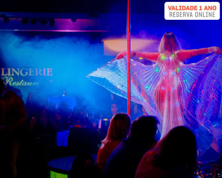 Jantar e Espetáculo Sensual no Restaurante Mais Sexy do Porto | The Lingerie Restaurant