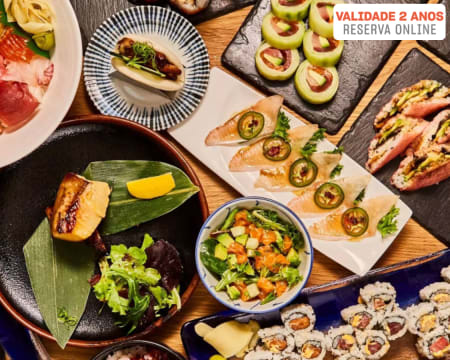 Sushi Hero | Entrada + Combinado 46 Peças + Sangria Sushi Hero | Entrada + Combinado 46 Peças + Sangria