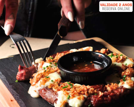 Almoço Executivo com Bebida e Sobremesa para Dois | Ozzie Steakhouse - Carcavelos Almoço Executivo com Bebida e Sobremesa para Dois | Ozzie Steakhouse - Carcavelos