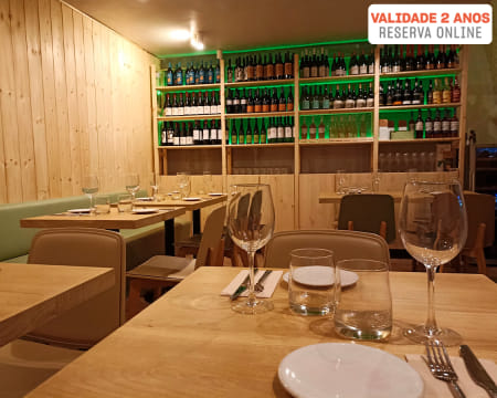 Jantar Romântico a Dois no Chiado! Cheque Gourmet 30€ | Indomável Restaurante & Bar