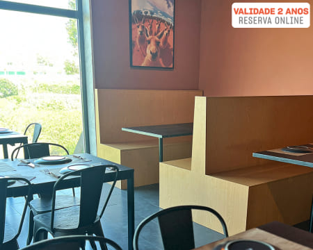 Refeição Australiana com Sobremesa para Dois | Ozzie Steakhouse - Oeiras