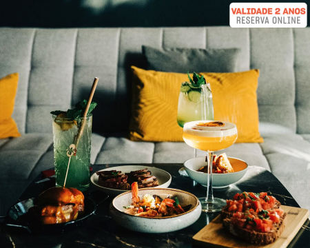 Tapas no Porto! Menu Completo para Dois no Barbarita Tapas Bar