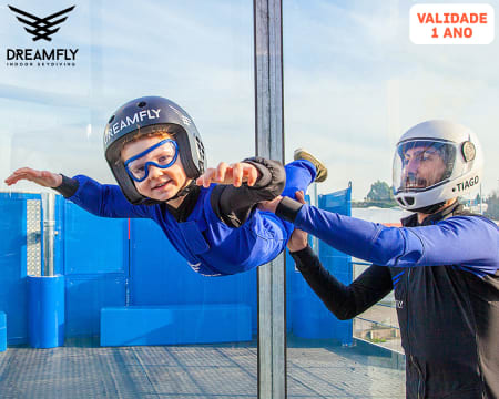 Experiência de Voo no Primeiro Túnel de Vento em Portugal | DreamFly Indoor Skydiving Porto