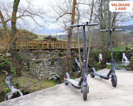 Tour de Trotinete Eléctrica para Dois em Arouca | 3 Horas | NaTour Way