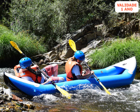 Cano-Rafting no Rio Paiva + Jeep Tour até à Aldeia da Paradinha para Dois - 3h30 | Arouca