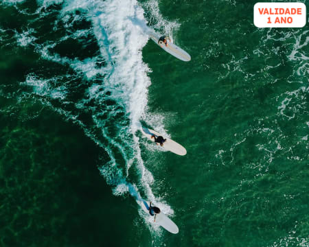Aula de Surf em Grupo na Praia de Matosinhos | 1 ou 2 Pessoas | Onda Pura