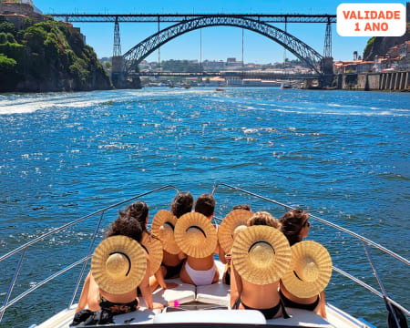 Passeio Privado de Iate no Douro para Grupo Até 12 Pessoas | Até 8 Horas! Yachting Style