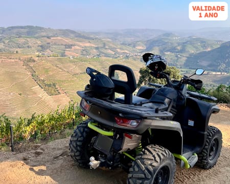 Passeio de Moto 4 a Dois no Alto Douro | Até 3h30 | Real Buggy Rides - Vila Real