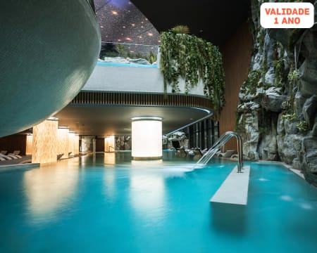 Alambique Water Spa - O Maior Spa do País! Acesso ao Circuito Golden Rock para Dois | Fundão