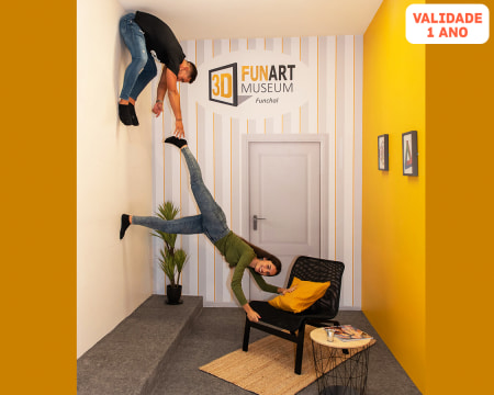Bilhetes para o Museu 3D Fun Art - Portimão | Uma Viagem Divertida com Ilusões de Ótica!