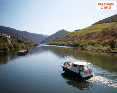 Cruzeiro no Douro do Pinhão ao Tua + Almoço em Restaurante Regional