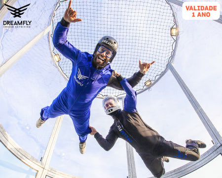 Experiência de Voo no Primeiro Túnel de Vento em Portugal | DreamFly Indoor Skydiving Porto