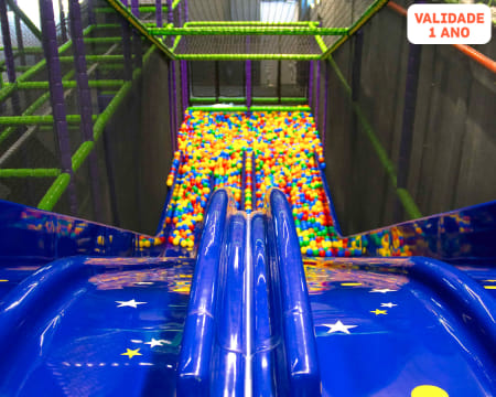 KidsZone Matosinhos: Bilhete Diário para Diversão Sem Limites!