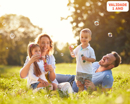 Especial Família! Sessão Fotográfica para 3 a 8 Pessoas | Lisboa