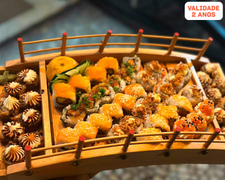 Kyodai Sushi-Bar | 48 Peças de Sushi & Sangria | 2 Pessoas