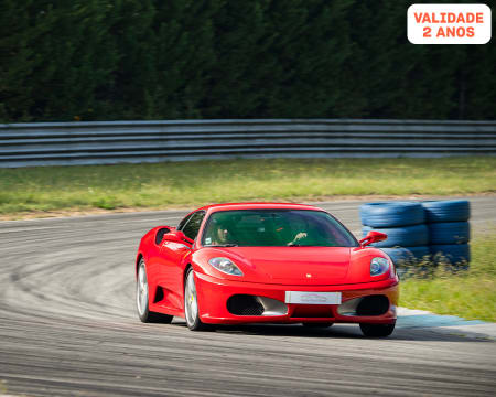 Experiência de Co-Piloto num Ferrari F430 - 1 a 7 Voltas | Autódromo de Braga
