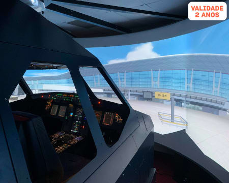 Experiência em Simulador de Voo Airbus A320! 8 Desafios à Escolha | Lusitânia Flight Center - Porto