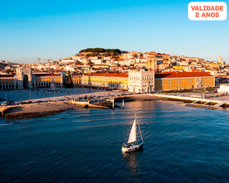 Passeio de Veleiro no Tejo | Sunset a Dois com Copo de Vinho | 2 Horas | Palmayachts