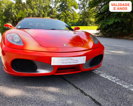 Condução de Ferrari F430 em Braga | A Via Rápida é Sua!