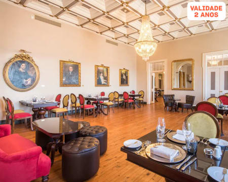 Jantar com Encenação de Poesia em Palácio com Vista Tejo | Vila Galé Palácio dos Arcos 5*