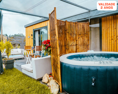 Bruval Eco Retreat - Vila Nova de Gaia | Turismo Rural Sustentável em Bungalow com Jacuzzi Privado