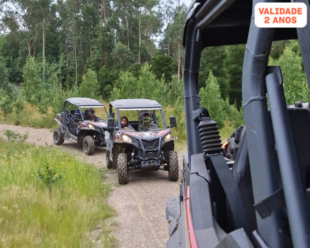 Adrenalina Sobre Rodas! Tour de Buggy em Gondomar para até 4 Pessoas | 1h30 ou 3 Horas | Douro Buggy Adventure