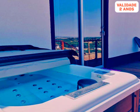 Monte Santa Catarina - Monsaraz | Estadia em Bungalow com Banheira de Hidromassagem