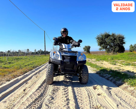 Passeio em Moto 4 no Ribatejo para Dois | 3 Horas de Aventura Off-Road com a Explore Ribatejo!